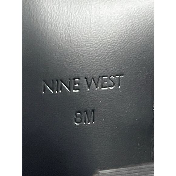 NINE WEST Sera Suede Dress Booties Black Size 8 - Picture 7 of 11